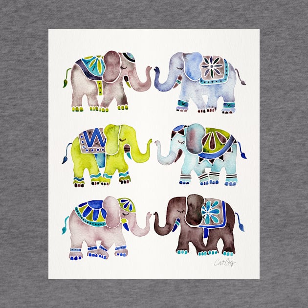 cool elephants by CatCoq